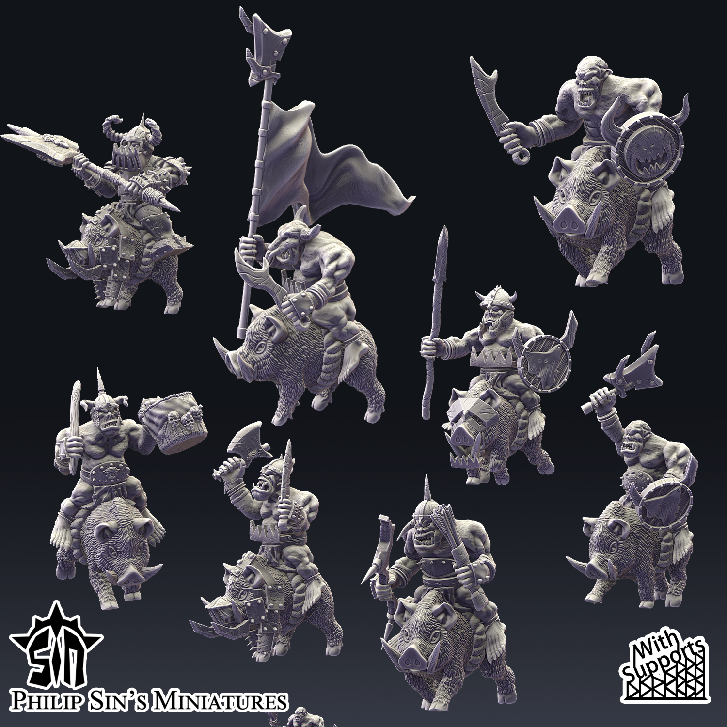 Orc Boar Riders